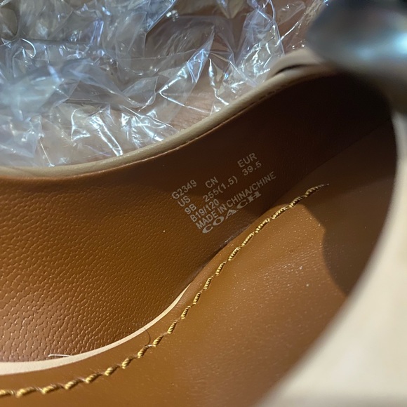NIB Authentic Coach waverly pump heels sz 9 - Picture 13 of 13